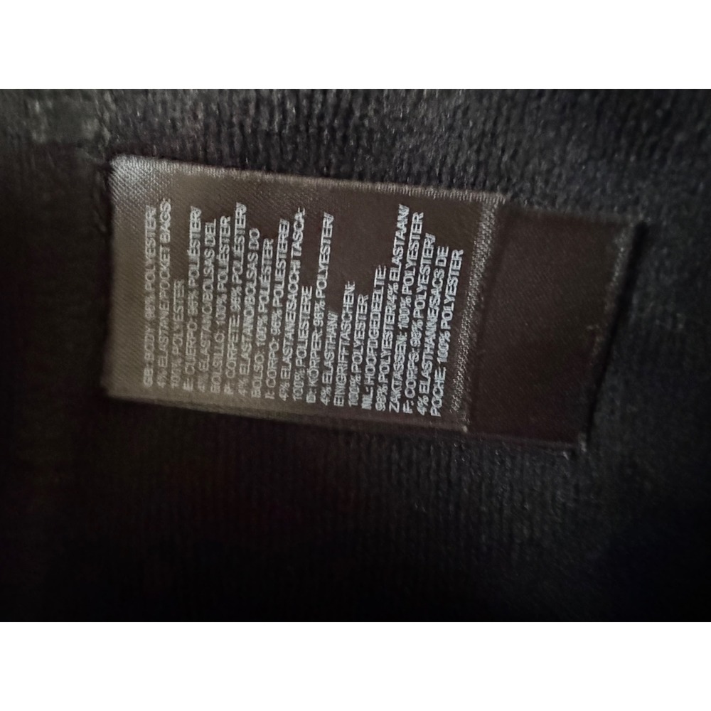 The North Face Mens Black Full Zip Fleece Jacket Small S P Outdoor Layering - Picture 9 of 11